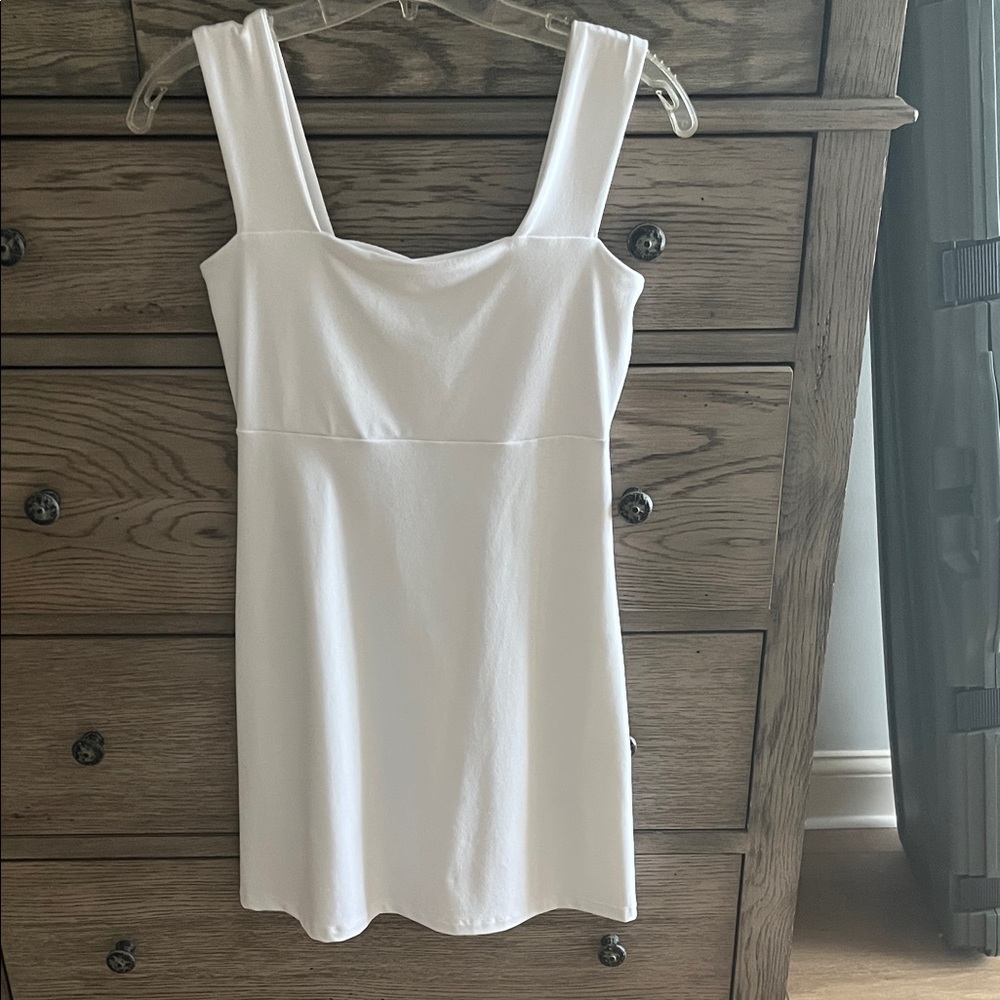 Susana Monaco White Sleeveless Dress